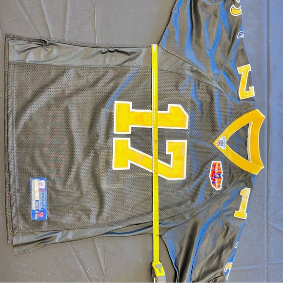 Gold NEW ORLEANS SAINTS #22 Tracy Porter, Pro Jersey Sz 50 Reebok Sewn. - Picture 4 of 8